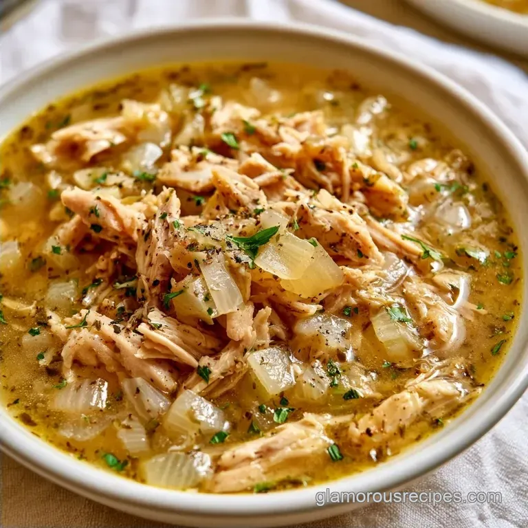 Soup Recipe With Turkey: Rich Gold Broth