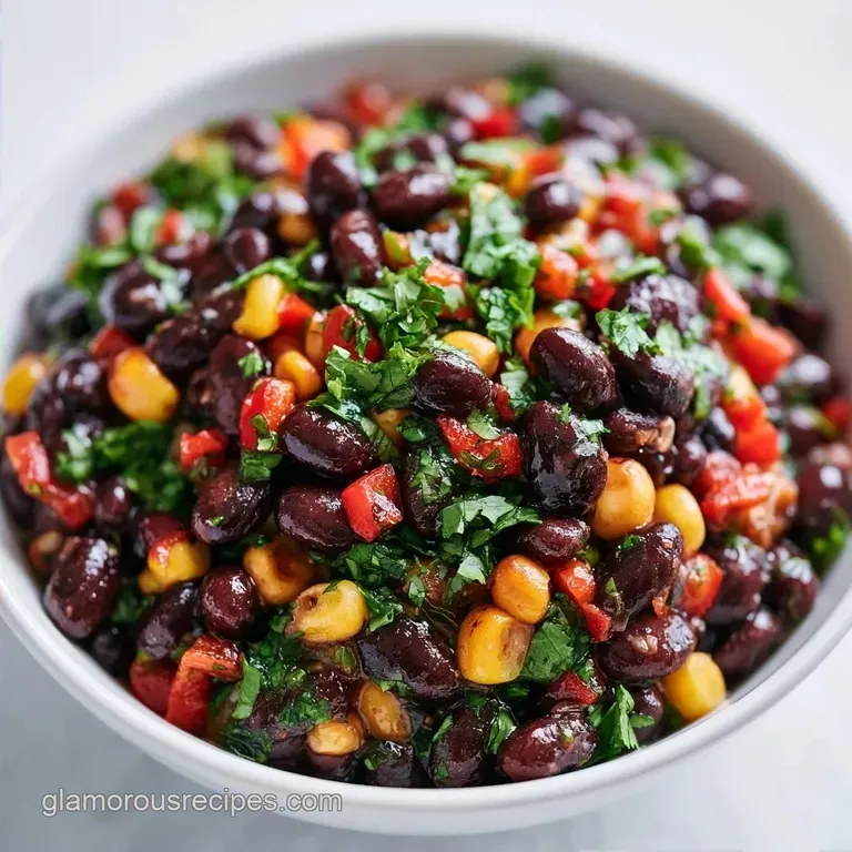 Zesty Southwestern Black Bean Salad