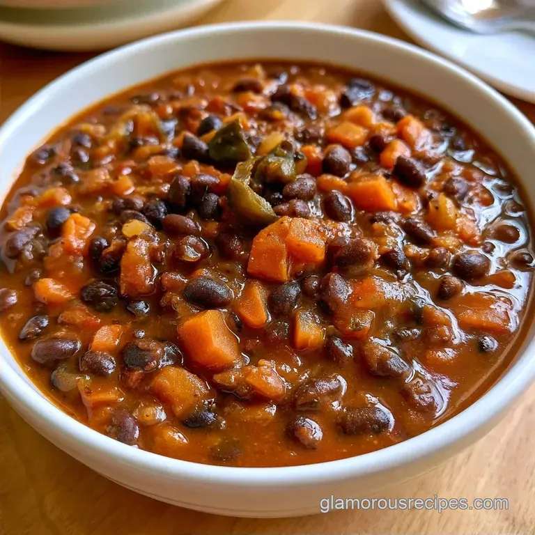 Spicy Black Bean Soup: Smoky and Rich