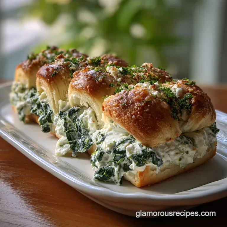 Elegant pinwheels arranged on a slate serving board, with visible herbs and a flaky crust, ready to be devoured, offering ...