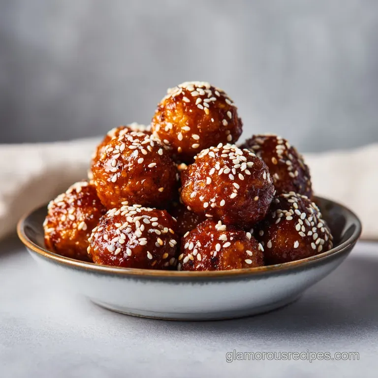 Sweet and Sour Meatballs Recipe