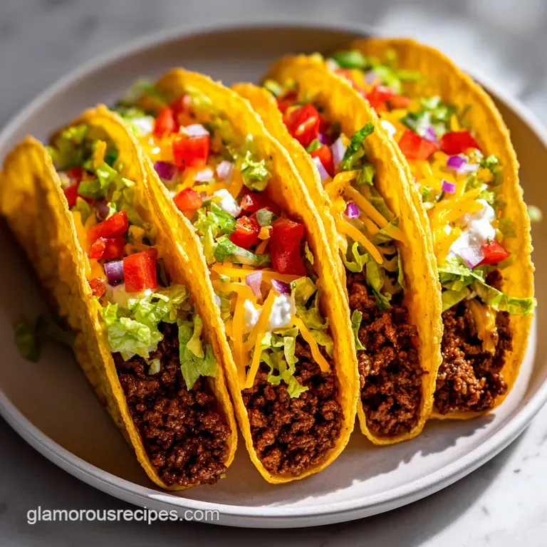 25-Minute Homemade Taco Bell Feast with Seasoned Beef