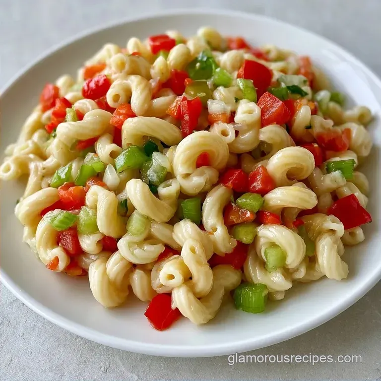 Tangy Macaroni Salad: Creamy and Zesty