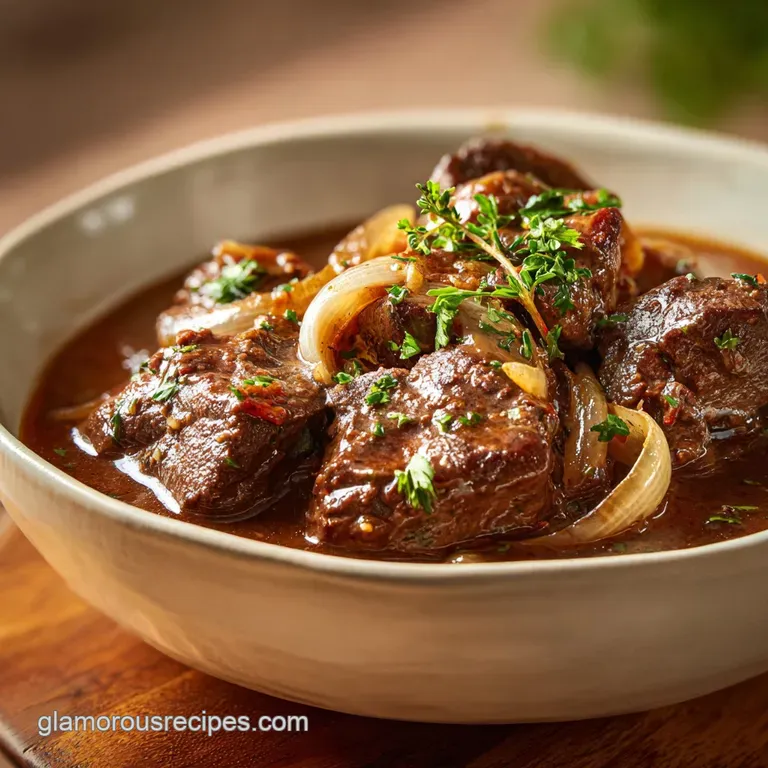 Classic Beef Liver and Onions