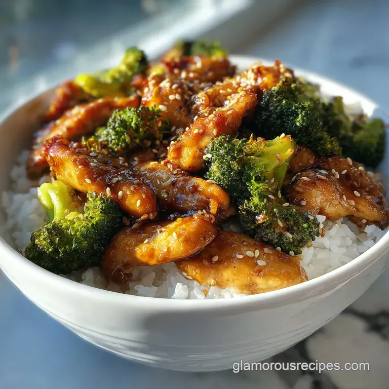 Teriyaki Chicken Broccoli: Velvety Glaze