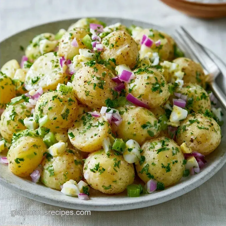 Traditional Potato Salad: Creamy and Tangy