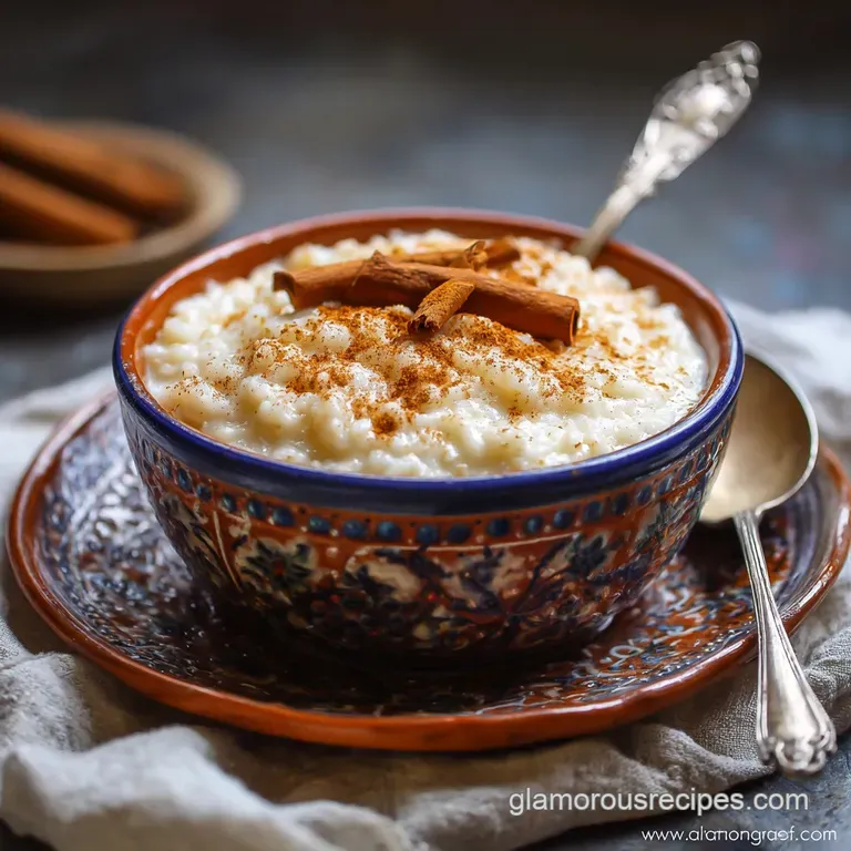 Arroz Con Leche: the King of Puddings (Classic Spanish Recipe) presentation