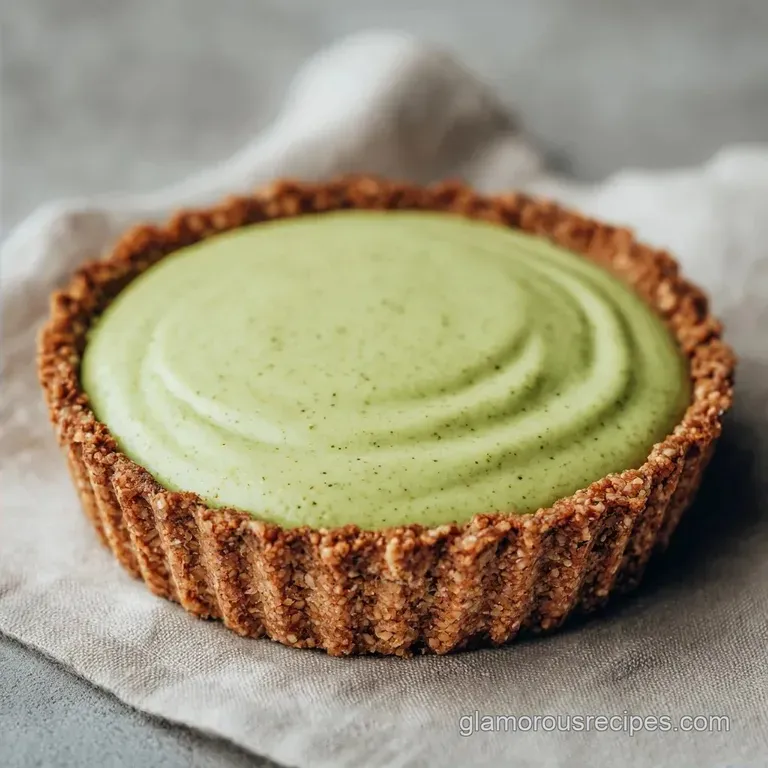 Vegan Spring Green Tart: Silky and Savory