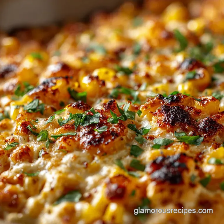 Corn Dip: The Mexican Fiesta Corn Bake (Smoky Cheesy)